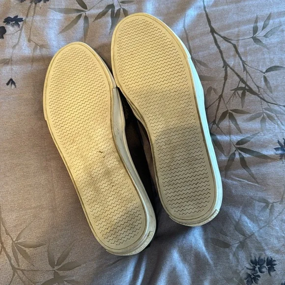 INC black beaded slip on sneakers.  EUC - Picture 2 of 6